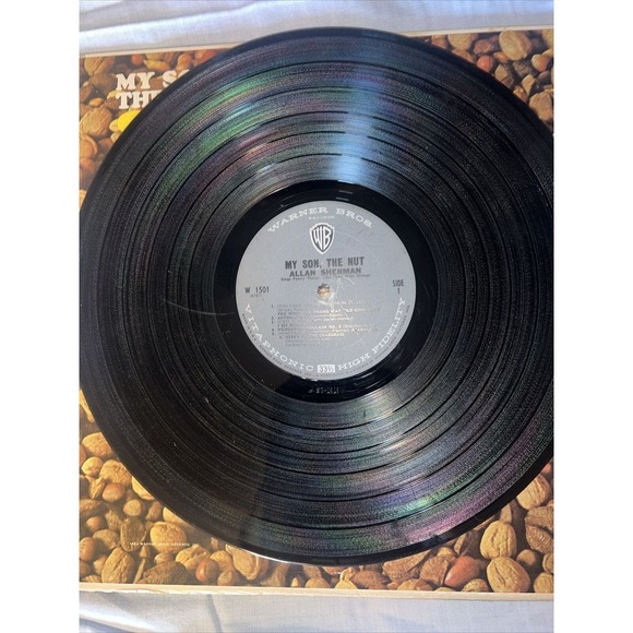 ALLAN SHERMAN / MY SON, THE NUT / WARNER BROS. MONO‎ 1501 COMEDY LP - Picture 4 of 4